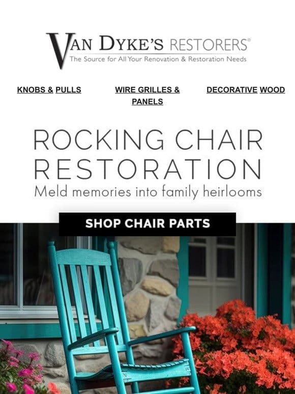 Make it a Memory…Rocking Chair with Restoration