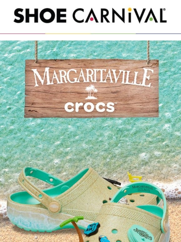 Margaritaville Crocs are here!