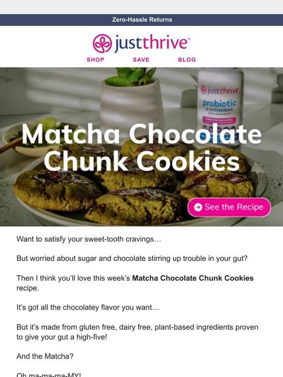 Matcha Chocolate Chunk Cookies (recipe)