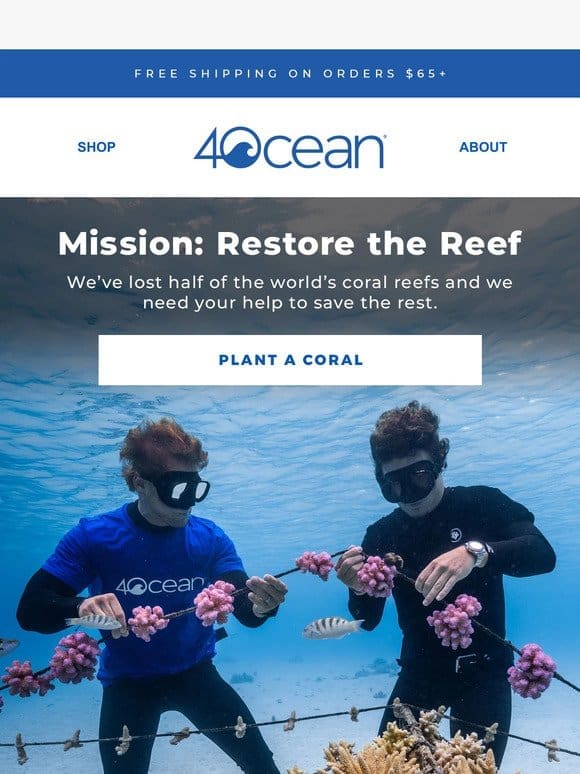 Mission: Restore the Reef