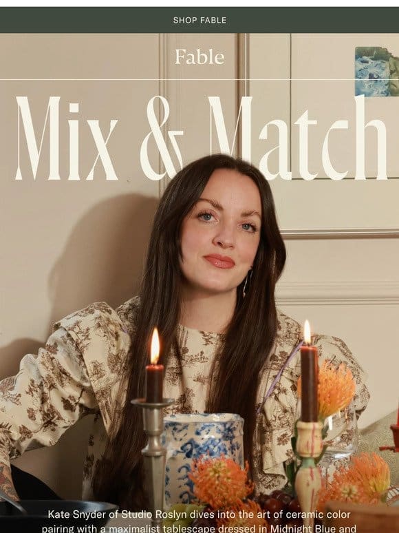 Mix & Match with Studio Roslyn