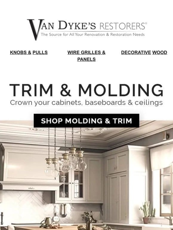 Molding & Trim: Elegance is in the Details