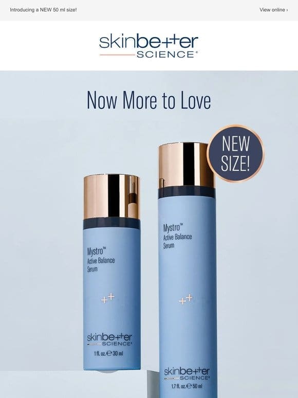 More to Love About Mystro Active Balance Serum