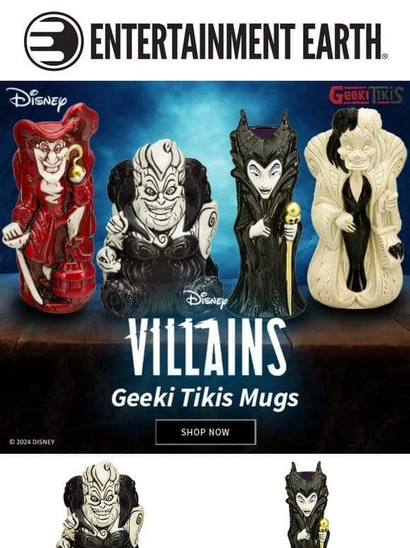 Muahaha! Grab a Drink with These Disney Villains