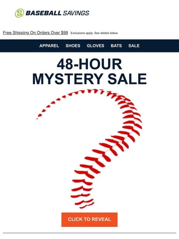 Mystery Sale: Back And Better Than Ever!
