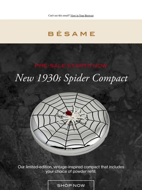 NEW: 1930s Spider Compact  ️