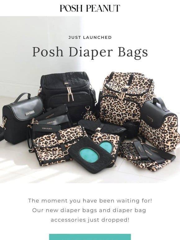 NEW DROP   Posh Diaper Bags