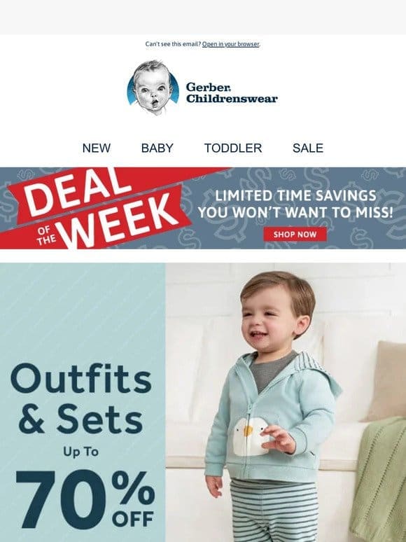 NEW Deal of the Week: Up to 70% Off