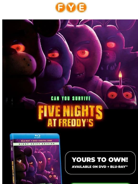 NEW Five Nights At Freddy’s Arrivals!