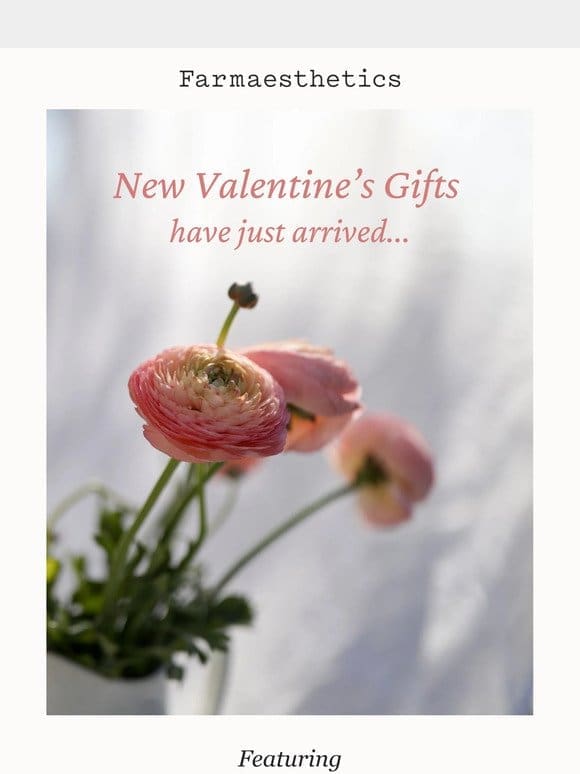 *NEW* Gifts for Valentine’s Day!
