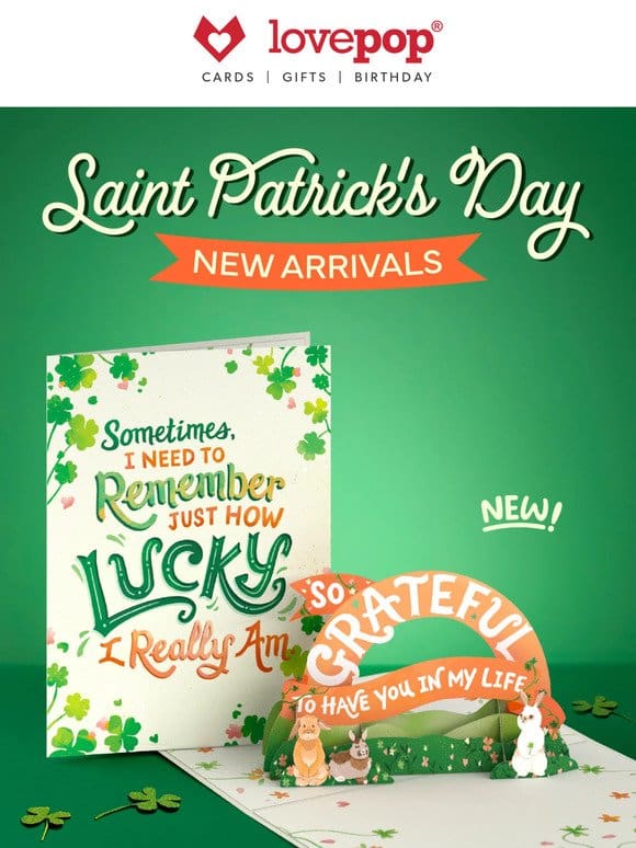 NEW | Saint Patrick’s Day Cards ☘️