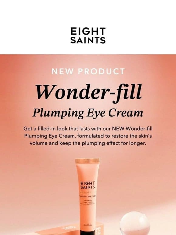 NEW! Wonder-fill Plumping Eye Cream