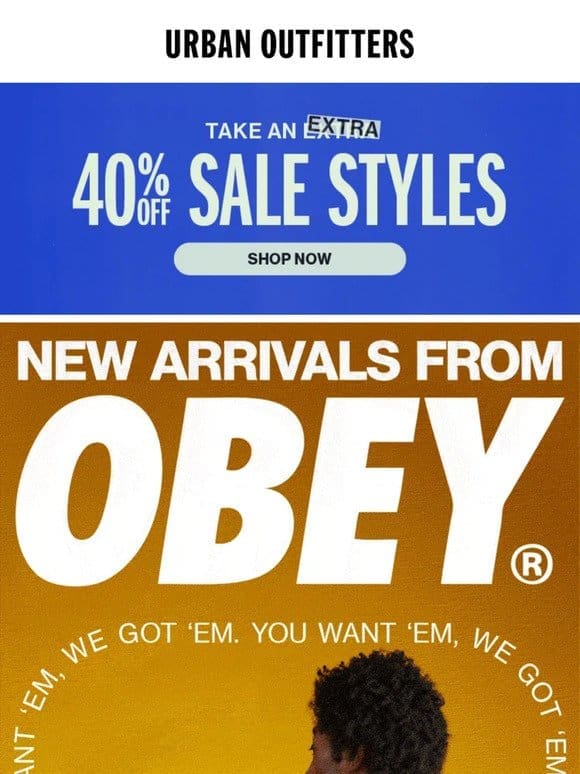 NEW from OBEY