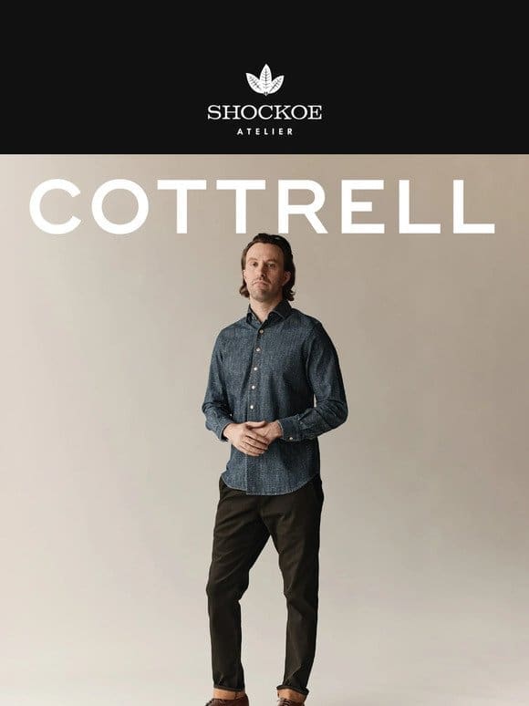 New Arrivals: Cottrell Pants with Chalkboard Fade