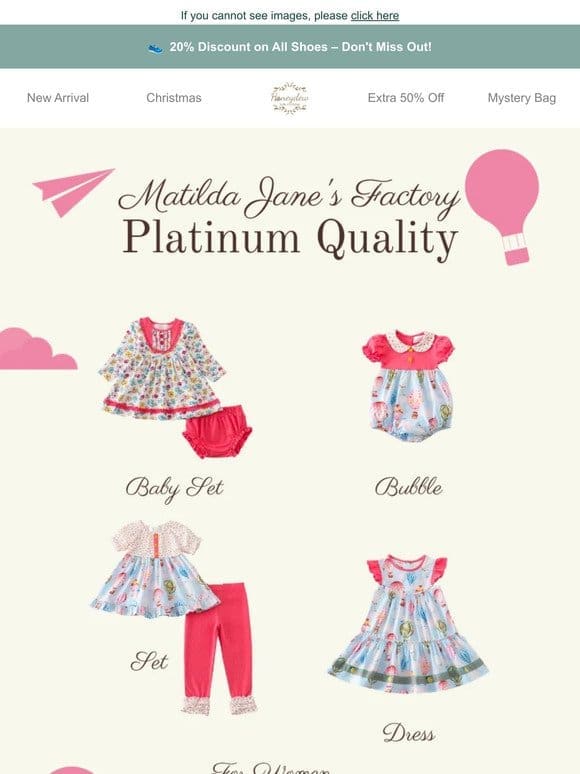 New Collection Straight from Matilda Jane’s Factory