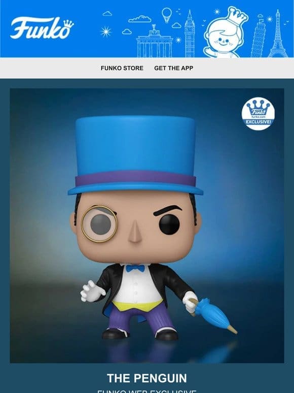 New Exclusives: The Penguin and Batman
