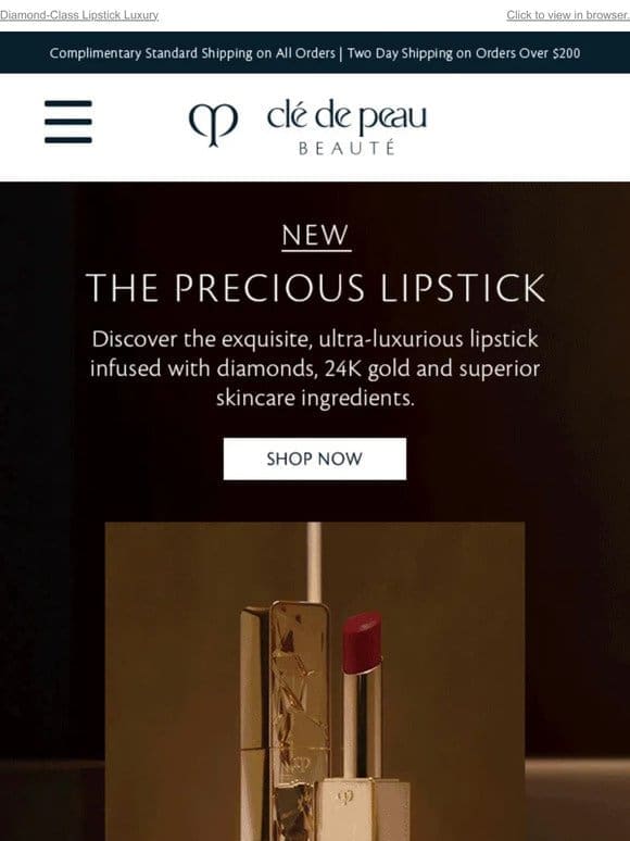 New & Extraordinary The Precious Lipstick