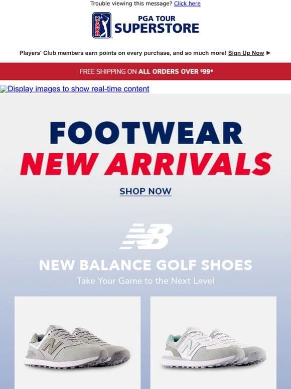 New Footwear Alert: Shop Now!