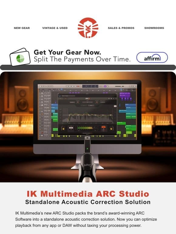 New IK Multimedia ARC Studio