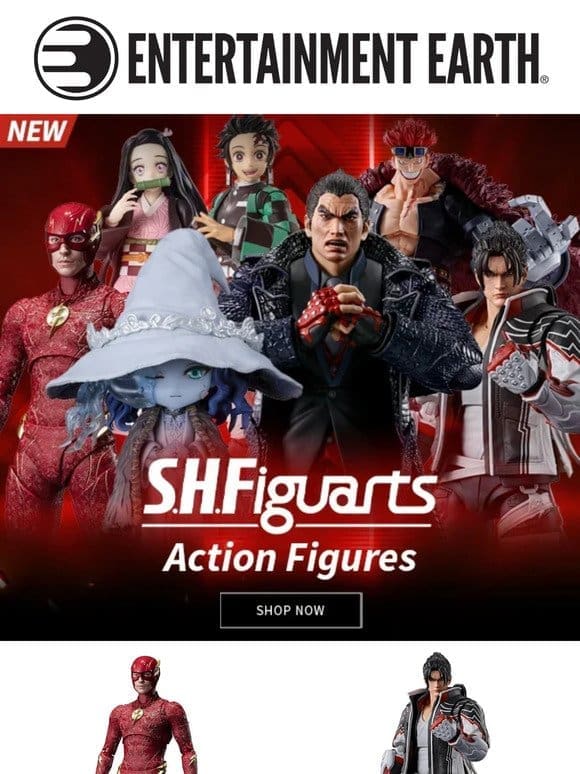 New S.H.Figuarts Action Figures – Look Now!
