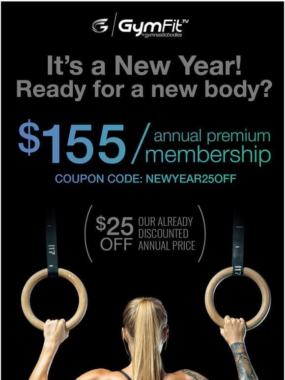 New Year’s Offer from GymFit!