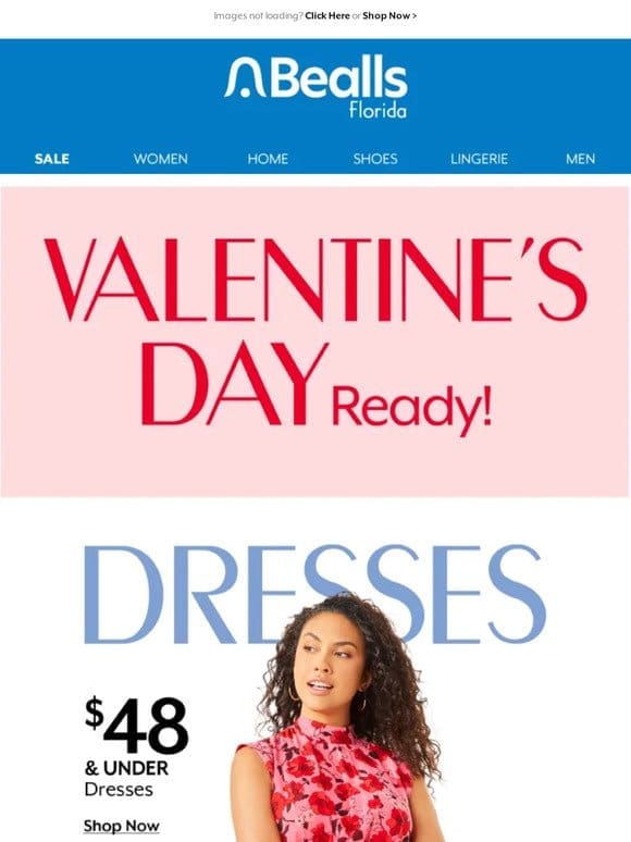 New dresses to get Valentine’s Day ready