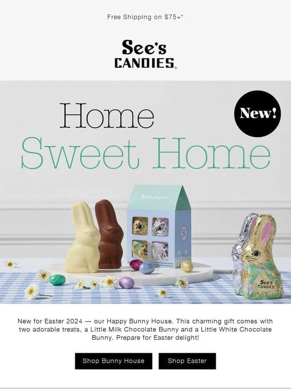 New for Easter: Happy Bunny House