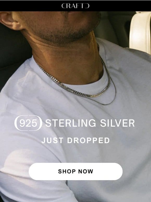 Now Live: 925 Sterling Silver