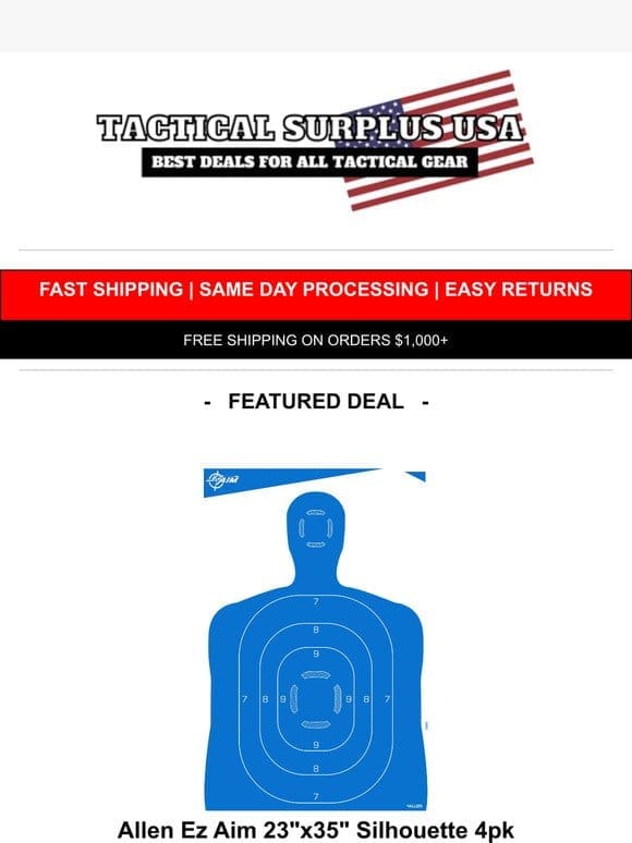OVER 50% OFF   Targets & Tannerite