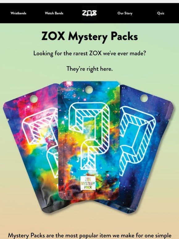 Our Best Selling Item Ever – Mystery Packs