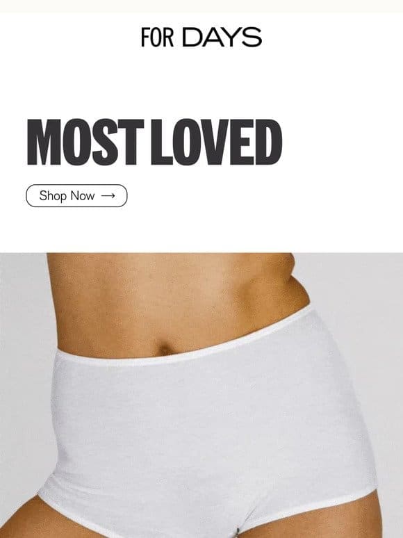 Our Bestselling Underwear Round Up