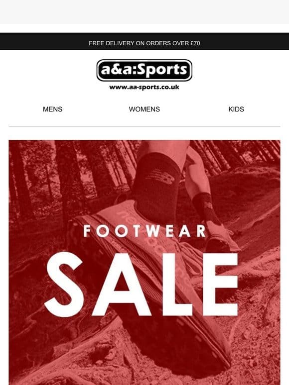 Our Biggest Ever Footwear Sale is Now On!