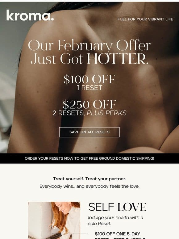 Our February offer just got hotter