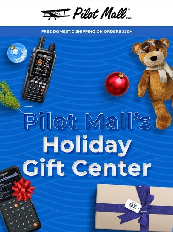 Our Online Holiday Gift Center Is Open