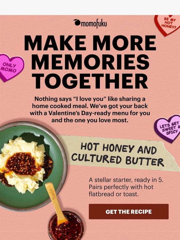 Our Ultimate Valentine’s Day Menu