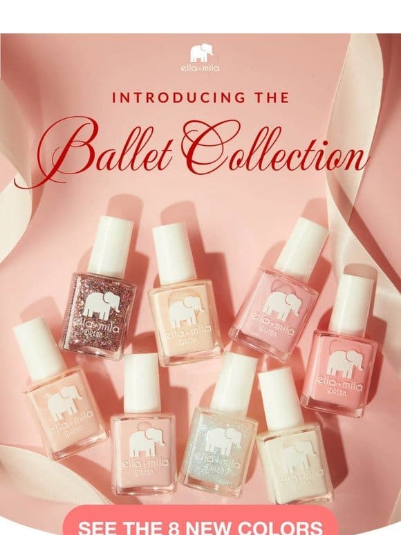 Paint your nails with our 8 newest colors