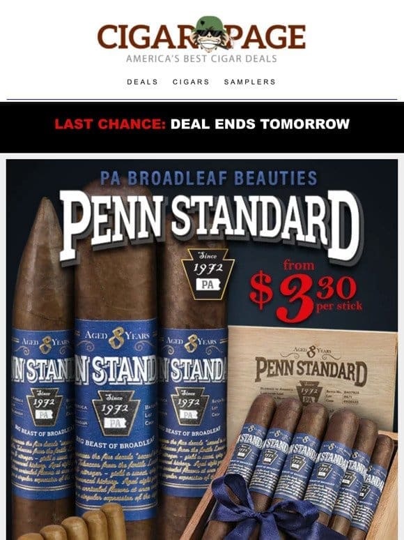 Penn is mightier. Penn Standard by Raymond Pages special offer.