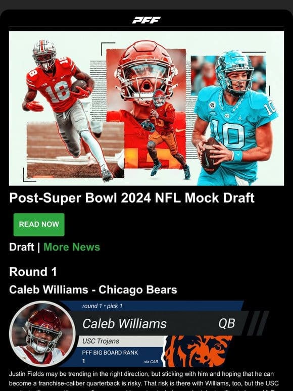 Post-SB 2024 NFL Mock Draft