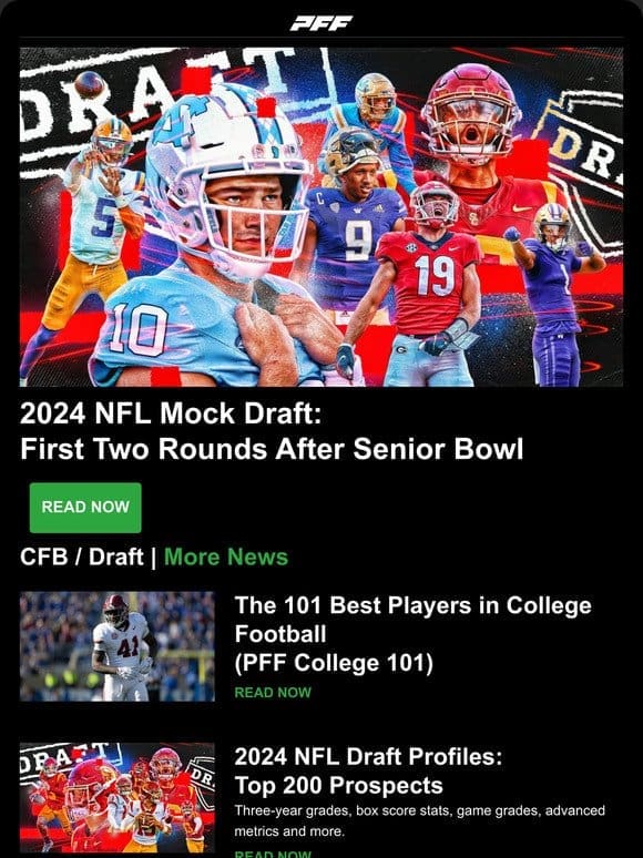 Post-Senior Bowl Mock Draft， 2024 NFL Offseason Blueprint， Super Bowl 58 Preview