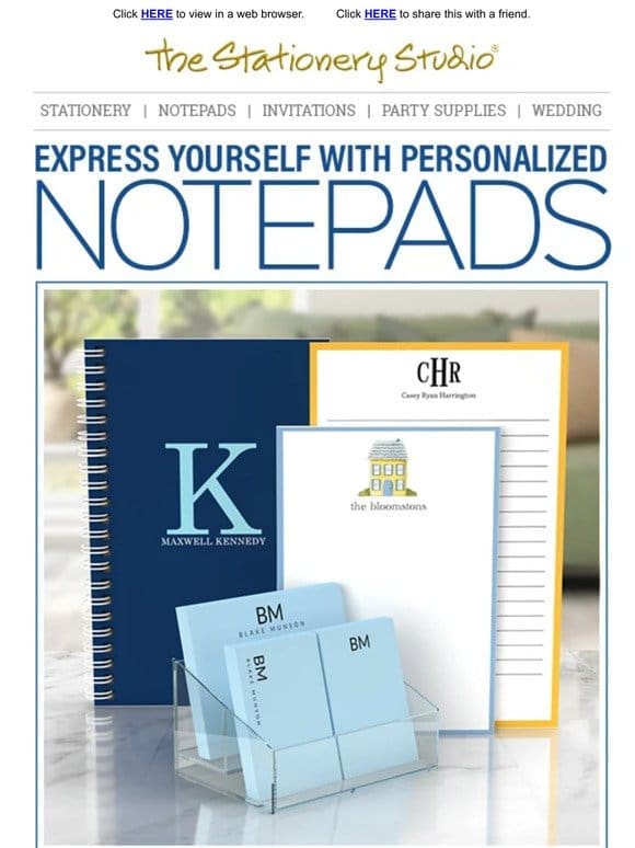Practical & Stylish Notepads for The New Year