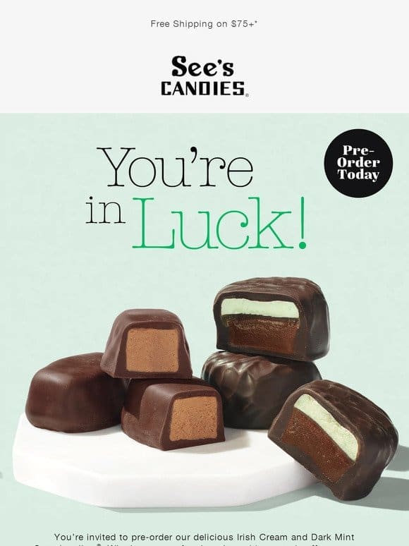Pre-Order Now: Lucky Limited-Time Sweets