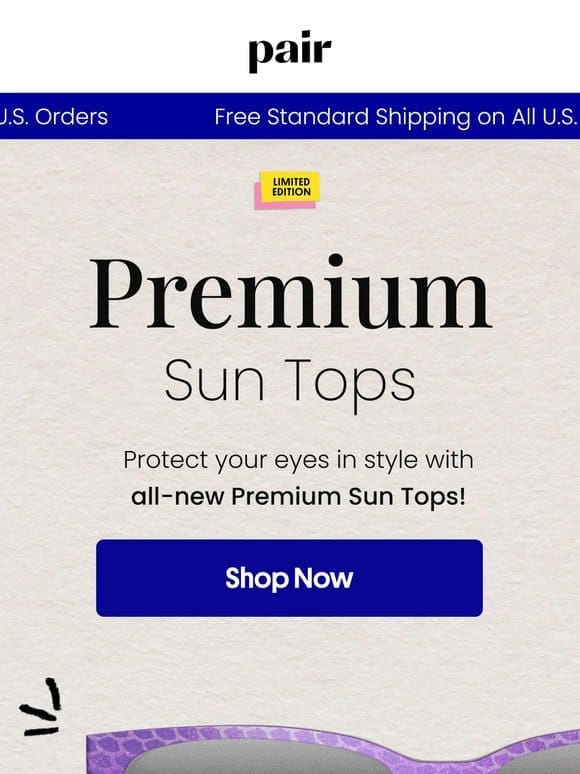 Premium Sun Tops Are Here ⭐