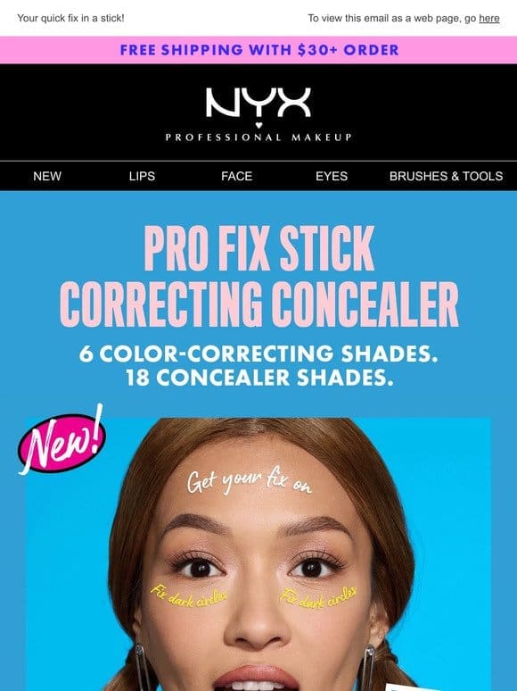 Pro Fix Stick Correcting Concealer is here!