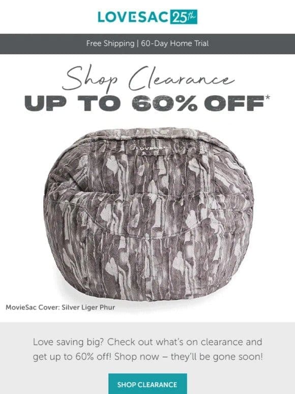 Psst: Save up to 60% on Clearance Styles!