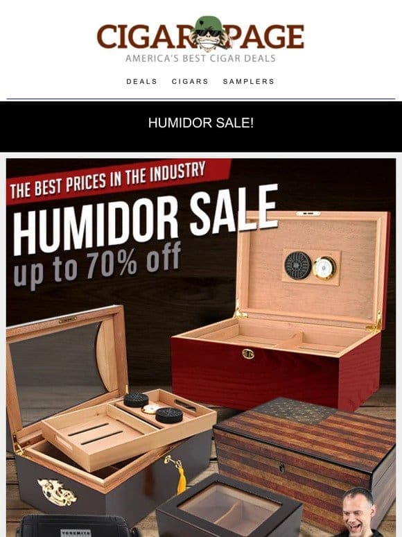 Put your sheep in wolf’s clothing: humidors + more!