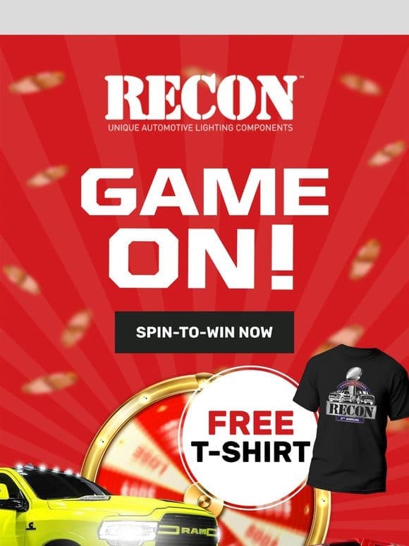 RECON’s 9th Annual Truck Bowl Sale Starts Now