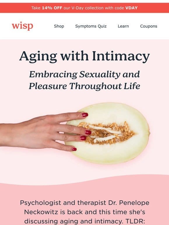 Read Now: Aging with Intimacy by Dr. Penelope