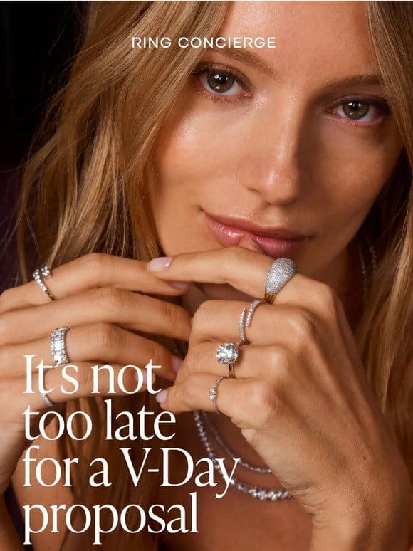 Ready to propose on V-Day?
