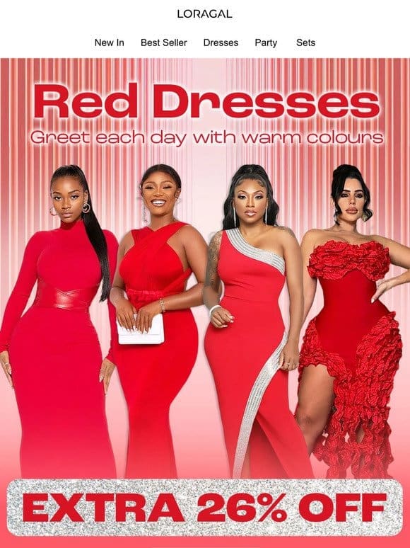 Red Dresses: Dresses Your Love Story