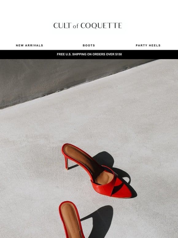 Red Hot Heels ♥️